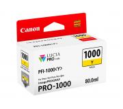 Canon PFI1000 Amarillo Cartucho de Tinta Original - PFI1000Y / 0549C001