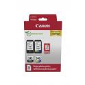 Canon PG545 / CL546 Pack de 2 Cartuchos de Tinta Originales + 50 Hojas de Papel Fotografico - 8287B008