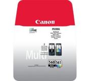 Canon PG560 Negro + CL561 Color Pack de 2 Cartuchos de Tinta Originales - 3713C006