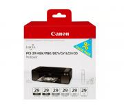 Canon PGI29 Pack de 6 Cartuchos de Tinta Originales - 4868B018