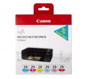 Canon PGI29 Pack de 6 Cartuchos de Tinta Originales - 4873B005