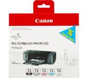 Canon PGI72 Pack de 5 Cartuchos de Tinta Originales - Negro Photo, Gris, Magenta Photo, Cyan Photo, Optimizador - 6403B007