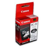 Cartucho de tinta original Canon BC-02 negro 0881A002