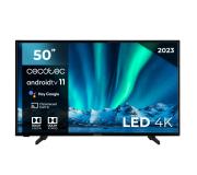 Cecotec A Series Televisor Smart TV 50" LED UHD 4K HDR10 - Dolby Vision - Dolby Atmos - WiFi, HDMI, USB, Ethernet - Chromecast Integrado - VESA 200x200mm
