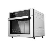 Cecotec Bake&Fry 2500 Touch Steel Horno Freidora de Aire Caliente 1600W 26L - Con Conveccion - Temperatura Regulable hasta 230º - Pantalla Tactil - 9 Funciones Preestablecidas