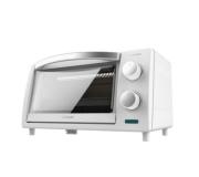 Cecotec Bake&Toast 1000 White Horno Sobremesa 800W - Capacidad 10L - Calefactores de Cuarzo - Temporizador - Temperatura Regulable - Puerta de Doble Cristal