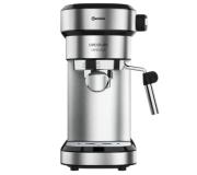 Cecotec Cafelizzia 790 Steel Cafetera Express 1350W - Presion 20 Bares - Deposito de 1,2L - Brazo Doble Salida - Vaporizador - Superficie Calientatazas - Acabados en Acero Inoxidable