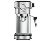 Cecotec Cafelizzia 790 Steel Pro Cafetera para Expressos y Cappuccinos con Manometro 1350W - Deposito de 1,2L - Sistema Thermoblock - 20 Bares - Modo Auto para 1-2 Cafes - Vaporizador Orientable