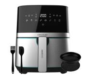 Cecotec Cecofry Full Inox Freidora de Aire Caliente 1450W 5L - Digital - Tecnologia PerfectCook - Termostato Regulable - Acabados en Acero Inoxidable