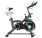 Cecotec Extreme 20 Bicicleta Spinning Estatica - Volante de Inercia de 20kg - Pantalla LCD - Manillar y Sillin Regulable - Ruedas - Peso Max.120kg