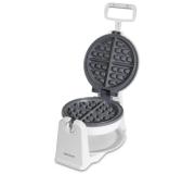 Cecotec Fun Gofrestone Sphere Gofrera 1000W - Revestimiento Antiadherente RockStone - Diseño Circular - Rotacion 180º para Optimizar el Uso - Indicador Luminoso - Proteccion Sobrecalentamiento