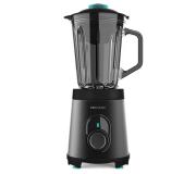 Cecotec Power Black Titanium 1200 Inox Batidora de Vaso 1200W - Jarra de Vidrio Fundido de 1,5L - Cuchilla de 6 Hojas con Recubrimiento de Titanio Negro