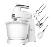 Cecotec PowerTwist 500 Gyro Batidora de Varillas 500W - Bol Autogiratorio de 3,5L - 5 Niveles de Velocidad - Funcion Turbo - Diseño Ergonomico