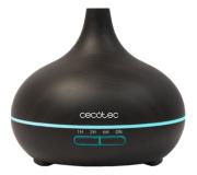 Cecotec Pure Aroma 300 Yin Humidificador Ultrasonico y Difusor de Aromas con Temporizador 10W - Capacidad 300ml - Temporizador hasta 6h - 7 Colores LED - Funcion Aromaterapia - Ultrasilencioso