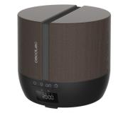 Cecotec PureAroma 550 Connected Black Woody Difusor de Aromas 500ml Bluetooth - Pantalla LED - Altavoz - Temporizador 12h - 3 Modos de Funcionamiento - Cobertura 30m2