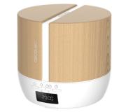 Cecotec PureAroma 550 Connected White Woody Difusor de Aromas 500ml Bluetooth - Pantalla LED - Altavoz - Temporizador 12h - 3 Modos de Funcionamiento - Cobertura 30m2