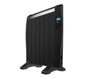 Cecotec Ready Warm 1200 Thermal Black Radiador Electrico Bajo Consumo 900W - 6 Elementos - Colocacion en Pared o de Pie - Pantalla LED - 3 Modos - Temporizador - Mando a Distancia