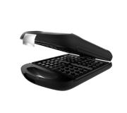 Cecotec Rock'nToast Family Waffle Gofrera 1500W - Capacidad para 4 Gofres - Revestimiento Antiadherente - Rapidez de Calentamiento - Sistema Giratorio 180º