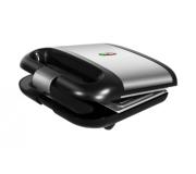 Cecotec Rock?nToast Square Sandwichera 750W - Capacidad para 2 Sandwiches - Placas Cuadradas con Revestimiento RockStone - Indicador Luminoso