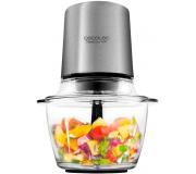 Cecotec TitanGlass 1000 Picadora Electrica 400W - Pica, Tritura, Pulveriza y Trocea - Cuchillas Desmontables con Recubrimiento de Titanio - Capacidad 1L - Vidrio Resistente