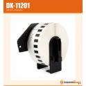Compatible Brother DK11201 (DK-11201) Etiquetas Precortadas de Direccion - 29x90 mm - 400 Unidades - Texto negro sobre fondo blanco