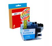 Compatible Brother LC-422XL / LC422XLC Cyan Cartucho de Tinta para Brother MFC-J5340DW, MFC-J5345DW, MFC-J5740DW, MFC-J6540DW, MFC-J6940DW