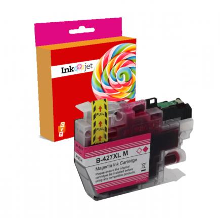 Compatible Brother LC-427XL / LC427XLMG Magenta Cartucho de Tinta para Brother HL J6010DW, MFC J5955DW, MFC J6955DW, MFC J6957DW, MFC J6959DW