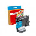 Compatible Brother LC-521 /  LC521C Cyan Cartucho de Tinta Pigmentada para Brother DCP-J1260W / DPC-J1310DW / DCP-J1360DW / DCP-J1460DW