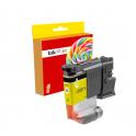Compatible Brother LC-521 / LC521Y Amarillo Cartucho de Tinta Pigmentada para Brother DCP-J1260W / DPC-J1310DW / DCP-J1360DW / DCP-J1460DW