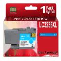 Compatible Brother LC3235XL / LC-3235XLC Cyan Cartucho de Tinta para DCP-J1100DW, MFC-J1300DW