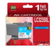 Compatible Brother LC3235XL / LC-3235XLC Cyan Cartucho de Tinta para DCP-J1100DW, MFC-J1300DW