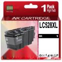 Compatible Brother LC528XLBK Negro Cartucho de Tinta LC-528XL para Brother MFC-J6975DW MFC-J6977DW