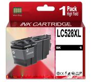 Compatible Brother LC528XLBK Negro Cartucho de Tinta LC-528XL para Brother MFC-J6975DW MFC-J6977DW