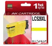 Compatible Brother LC528XLY Amarillo Cartucho de Tinta LC-528XL para Brother MFC-J6975DW MFC-J6977DW