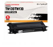 Compatible Brother TN135 / TN-135BK Negro Toner para DCP 9040, 9042, 9045 HL 4040, 4050, 4070 MFC 9420, 9440, 9450, 9840