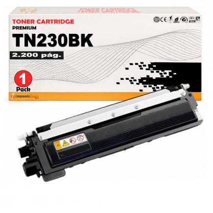 Compatible Brother TN230 / TN-230BK Negro Toner para DCP-9010, HL-3040, 3045, 3070, 3075 MFC-9120, 9125, 9320, 9325