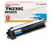 Compatible Brother TN230 / TN-230C Cyan Toner para DCP-9010, HL-3040, 3045, 3070, 3075 MFC-9120, 9125, 9320, 9325