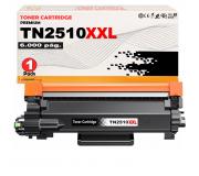 Compatible Brother TN2510XXL (6K) Negro Cartucho de Toner para DCP-L2610 / L2627 / L2660 / L2665 - HL-L2400 / L2445 / L2447 - MFC-L2800 / L2827 / L2860