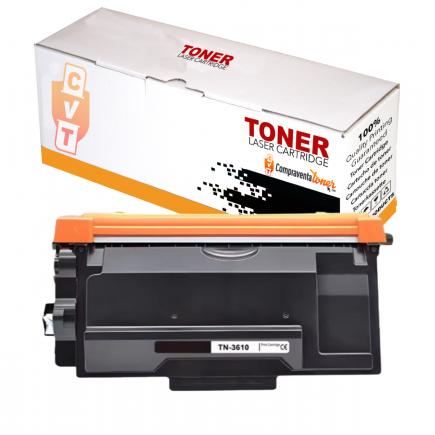 Compatible Brother TN3610 Negro Cartucho de Toner para HL-L6210DW / HL-L6410DN / MFC-L6710DW / MFC-L6910DN