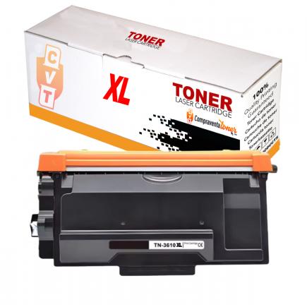 Compatible Brother TN3610XL Negro Cartucho de Toner para HL-L6410DN / MFC-L6910DN