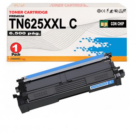 Compatible Brother TN625XXL Cyan Toner para Brother HL L8430, HL L8570, DCP L8630, MFC L8730, L8930, L8970, EX570