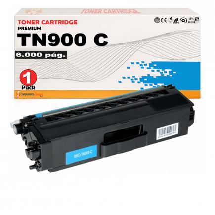Compatible Brother TN900 / TN-900C Cyan Cartucho de Toner para HL-L9200, 9300, MFC L9550