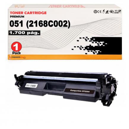 Compatible Canon 051 / 2168C001 Negro Toner para Canon LBP162, MF264, MF267, MF269, LBP160