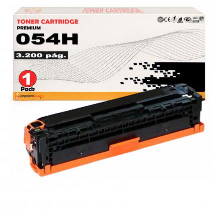 Compatible Canon 054H Negro Toner para i-Sensys LBP-621, LBP-623, LBP-640, MF641, MF642, MF643, MF644, MF645