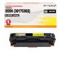 Compatible Canon 055H (CON CHIP) Amarillo Cartucho de Toner 3017C002 / 3013C002 para Canon i-Sensys LBP662Cdw LBP663Cdw LBP664Cx MF742Cdw MF744Cdw MF746Cx