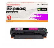 Compatible Canon 055H (CON CHIP) Magenta Cartucho de Toner 3018C002 / 3014C002 para Canon i-Sensys LBP662Cdw LBP663Cdw LBP664Cx MF742Cdw MF744Cdw MF746Cx