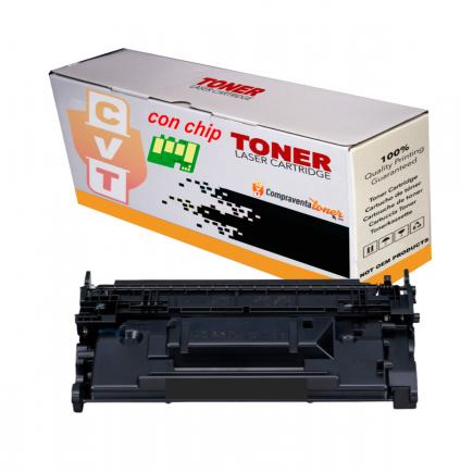 Compatible Canon 056 / CRG056 (CON CHIP) Negro Cartucho de Toner 3007C002 LBP-325, MF542, MF543