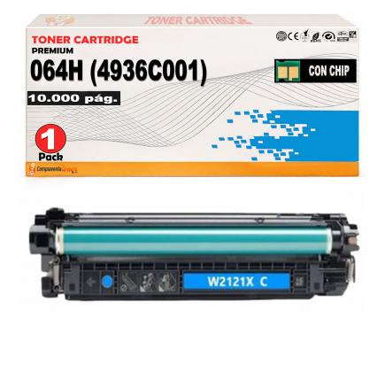 Compatible Canon 064H / 4936C001 Cyan Cartucho de Toner Canon i-SENSYS LBP722cdw MF832cdw MF842cdw