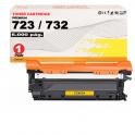 Compatible Canon 723 / 732 Amarillo Toner para I-Sensys LBP 5480, LBP 7750, LBP 7780
