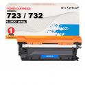 Compatible Canon 723 / 732 Cyan Toner para I-Sensys LBP 5480, LBP 7750, LBP 7780